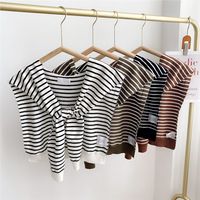 Women's Simple Style Stripe Polyester Scarf main image 1