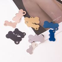 1 Piece Simple Style Paw Print Unforgettable Stainless Steel Plating Pendant Jewelry Accessories main image 3