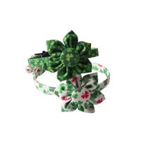 Casual Simple Style Cloth St. Patrick Shamrock Bow Knot Pet Scarf Pet Collar main image 5