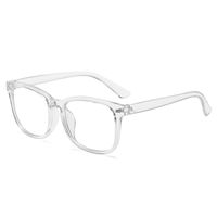 Simple Style Color Block Solid Color Pc Square Full Frame Optical Glasses sku image 6