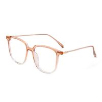 Classic Style Solid Color Resin Square Full Frame Optical Glasses sku image 4