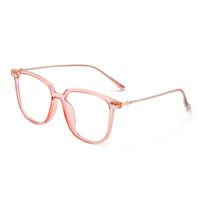 Classic Style Solid Color Resin Square Full Frame Optical Glasses sku image 6