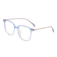 Style Classique Couleur Unie Résine Carré Plein Cadre Optique Lunettes sku image 5