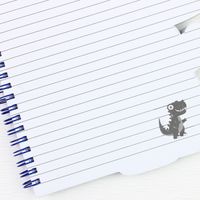 1 Piece Cartoon Double Heart Letter Class Learning School PVC Cute Notebook main image 2
