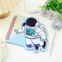 1 Piece Cartoon Double Heart Letter Class Learning School PVC Cute Notebook sku image 8