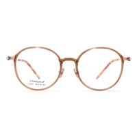 Vintage Style Simple Style Solid Color Pc Oval Frame Full Frame Optical Glasses main image 3