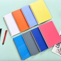 1 Piece Solid Color Class Learning Paper Artistic Notebook main image 5