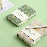 1 Piece Letter Class Learning Cloth Wood-free Paper Pastoral Notebook main image 1