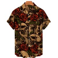 Men's Ditsy Floral Blouse Men's Clothing main image 5