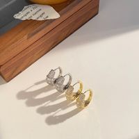1 Pair Elegant Geometric Solid Color Inlay Copper Zircon Earrings main image 1