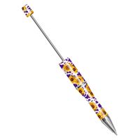 Retro Kreativer Kunststoff Handgemachter Leoparden Muster Blumen Kuhle Perlen Stift sku image 52