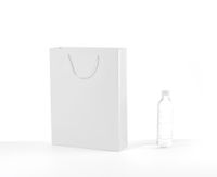 Handbag Paper Bag Thickening White Card Paper Bag Gift Bag Private Kraft Paper Bag sku image 8