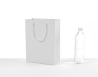 Handbag Paper Bag Thickening White Card Paper Bag Gift Bag Private Kraft Paper Bag sku image 7
