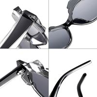 IG Style Streetwear Solid Color Pc Polygon Full Frame Women's Sunglasses main image 3