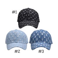 Unisex Casual Simple Style Color Block Curved Eaves Baseball Cap main image 3