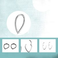 1 Piece Nose Rings & Studs Simple Style Solid Color 304 Stainless Steel main image 6