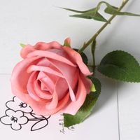 Elegant Rose Flannel Imitation Plants 1 Piece sku image 39