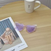 Sweet Heart Shape Ac Special-shaped Mirror Clips Women's Sunglasses sku image 8