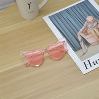 Sweet Heart Shape Ac Special-shaped Mirror Clips Women's Sunglasses sku image 6