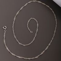 Xuping Simple Style Solid Color Alloy Copper Alloy Plating Unisex Necklace main image 9