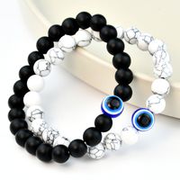 Simple Style Eye Artificial Gemstones Beaded Handmade Unisex Bracelets main image 4
