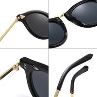 IG Style Streetwear Solid Color Pc Round Frame Full Frame Women's Sunglasses main image 3