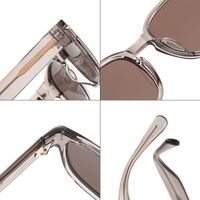 Streetwear Solid Color Tac Square Full Frame Women's Sunglasses main image 3