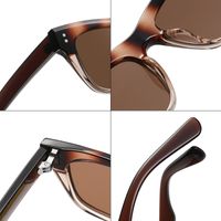 IG Style Streetwear Solid Color Tac Square Full Frame Women's Sunglasses main image 3