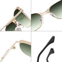 IG Style Streetwear Solid Color Pc Square Full Frame Women's Sunglasses main image 4