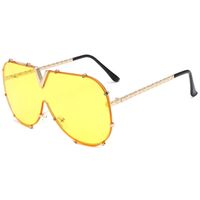 Basic Gradient Color Pc Square Frameless Women's Sunglasses sku image 4