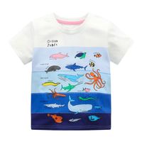 Casual Animal Cartoon Cotton T-shirts & Blouses main image 4