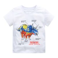 Casual Animal Cartoon Cotton T-shirts & Blouses main image 2