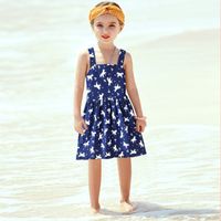 Simple Style Cartoon Flower Cotton Girls Dresses main image 4