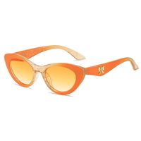 Mode Klassischer Stil Farbverlauf Einfarbig Ac Katzenauge Vollbild Sonnenbrille Der Frauen sku image 3