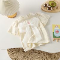 Simple Style Cartoon Cotton Baby Clothing Sets sku image 5