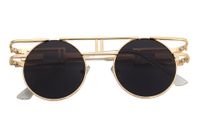 Retro Streetwear Round Ac Round Frame Full Frame Women's Sunglasses sku image 10
