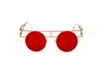Retro Streetwear Round Ac Round Frame Full Frame Women's Sunglasses sku image 7