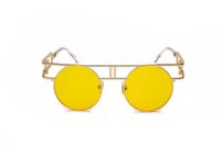 Retro Streetwear Round Ac Round Frame Full Frame Women's Sunglasses sku image 6