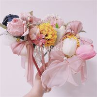 1 Piece Flower Graduation Teachers' Day Ribbon Cute Ballpoint Pen main image 6