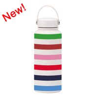 Retro Flower Stainless Steel Thermos Cup 1 Piece sku image 83
