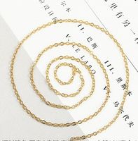 1 Piece Simple Style Solid Color Copper Plating Chain Jewelry Accessories sku image 4