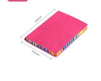 1 Piece Multicolor Learning School Pu Leather Paper Casual Vacation Notebook sku image 1