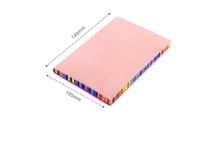 1 Piece Multicolor Learning School Pu Leather Paper Casual Vacation Notebook sku image 2