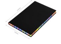 1 Piece Multicolor Learning School Pu Leather Paper Casual Vacation Notebook sku image 10