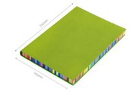 1 Piece Multicolor Learning School Pu Leather Paper Casual Vacation Notebook sku image 11