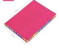 1 Piece Multicolor Learning School Pu Leather Paper Casual Vacation Notebook sku image 16