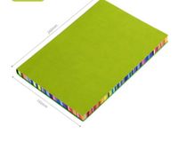 1 Piece Multicolor Learning School Pu Leather Paper Casual Vacation Notebook sku image 18