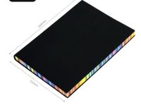 1 Piece Multicolor Learning School Pu Leather Paper Casual Vacation Notebook sku image 19
