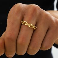 Wholesale Simple Style Solid Color Copper Rings main image 6
