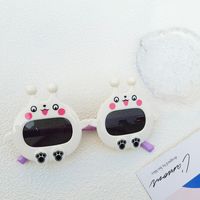 Cute Cartoon Character Slug Pc Resin Oval Frame Full Frame Kids Sunglasses sku image 2